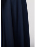 Navy Blue Jersey Classic Infinity Bridesmaid Dress